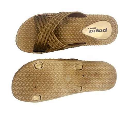 دمپایی زنانه پاپا مدل حصیری K1-GD دمپایی زنانه پاپا مدل حصیری K1-GD