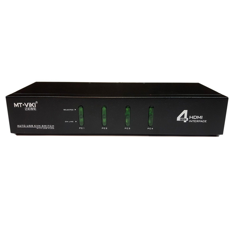 سوئیچ KVM چهار پورت ام تی ویکی مدل MT-0401HK