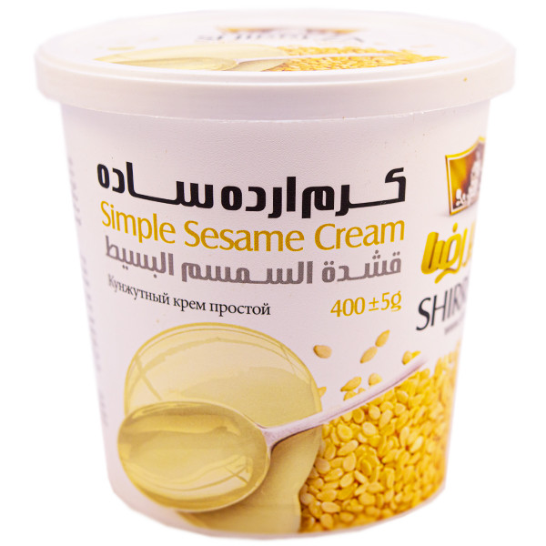 كرم ارده ساده شيررضا -400 گرم