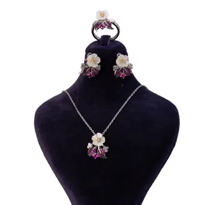 نیم ست نقره زنانه کد 2175