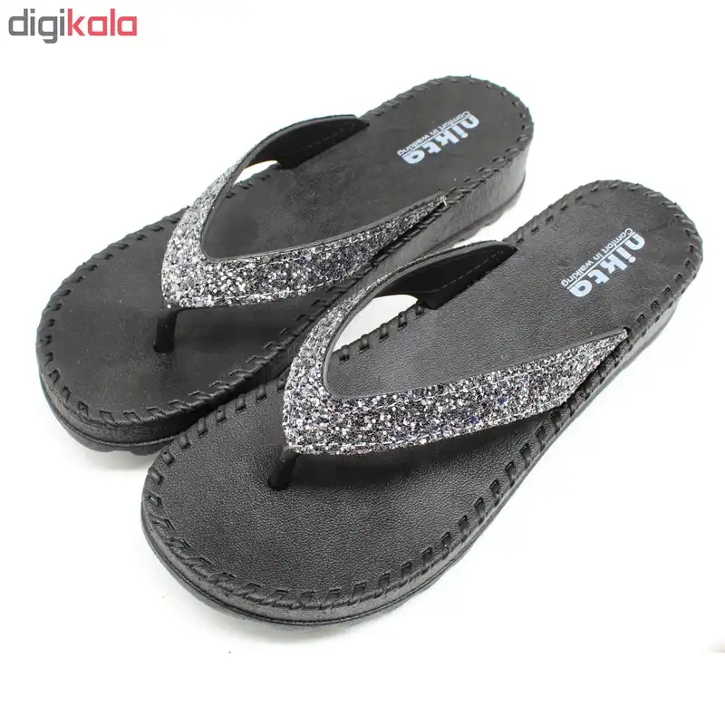 دمپایی لا انگشتی زنانه نیکتا مدل K1-017-SR