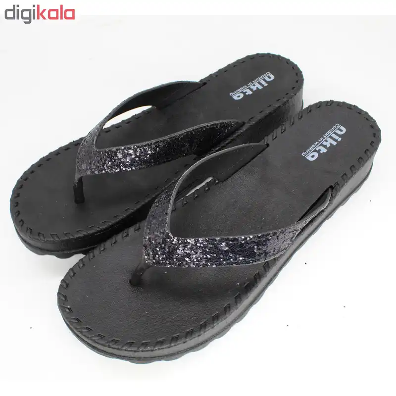 دمپایی لا انگشتی زنانه نیکتا مدل K1-017-BK