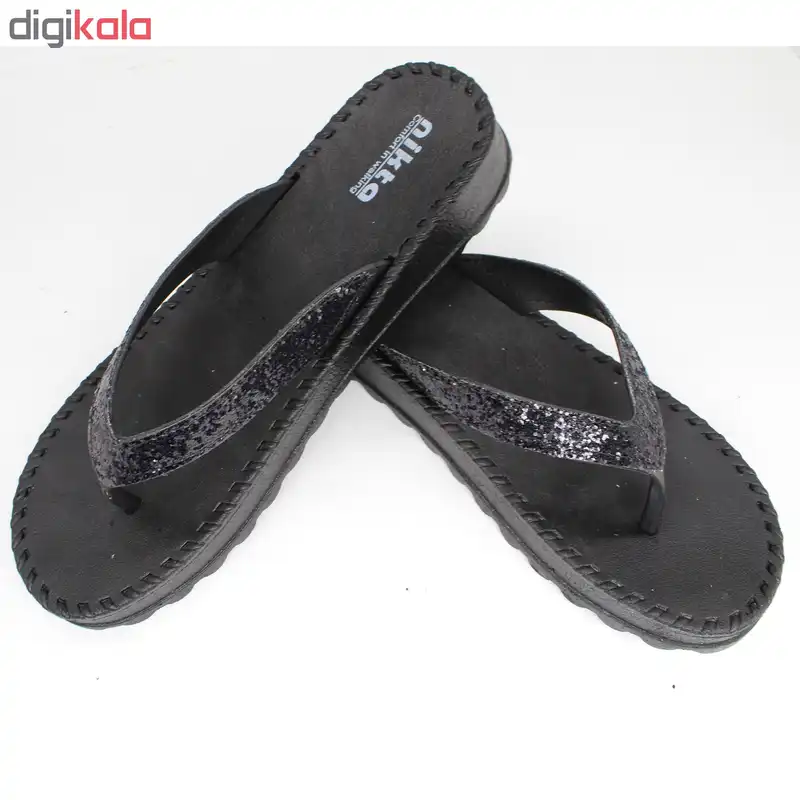 دمپایی لا انگشتی زنانه نیکتا مدل K1-017-BK