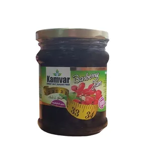مربا زرشک بدون قند کامور ۲۹۰ گرم