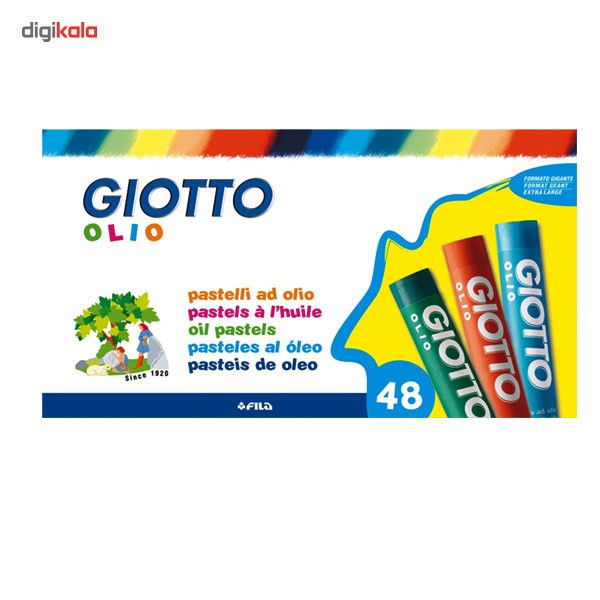 پاستل روغنی 48 رنگ جیوتو مدل Olio