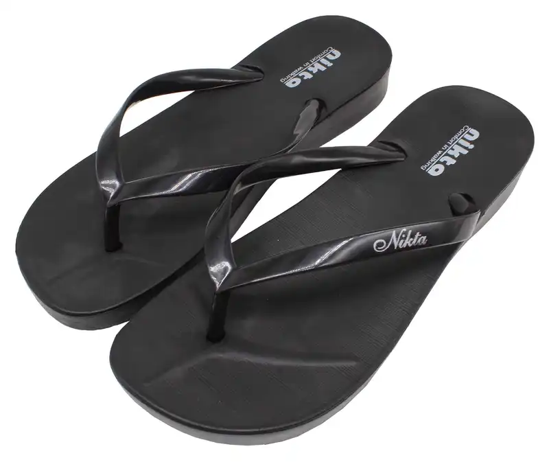 دمپایی لاانگشتی زنانه نیکتا کد K1-L-294-BK