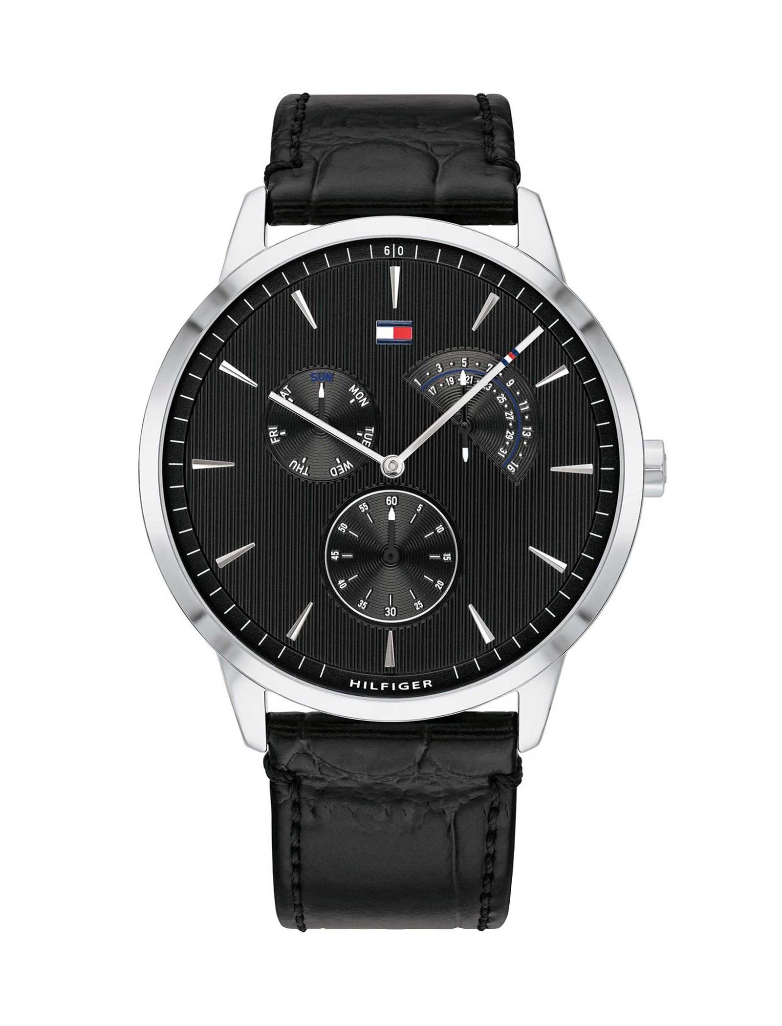ساعت مچی عقربه ای مردانه تامی هیلفیگر مدل 1710391 - مشکی - 2