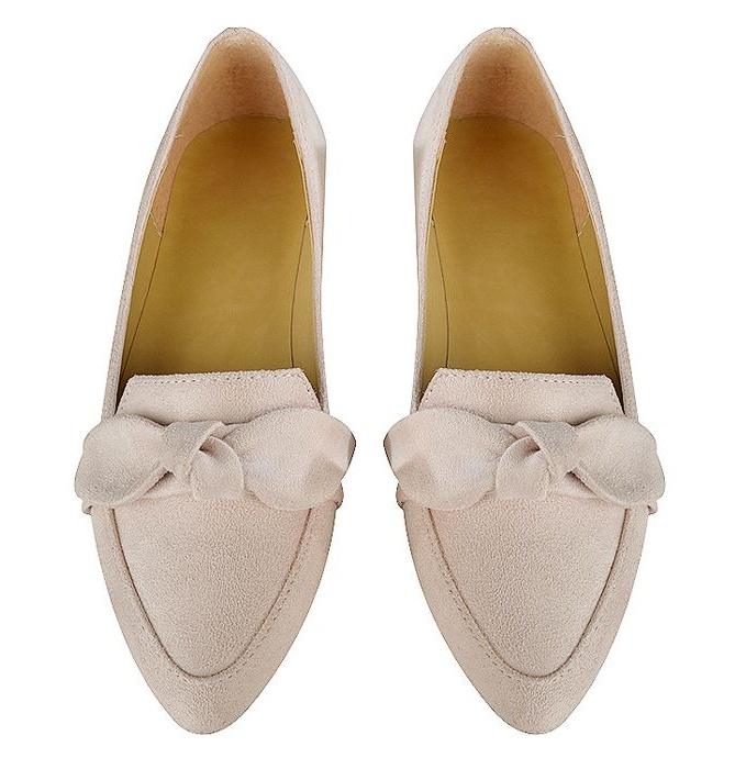 Tannse hot sale bow loafer