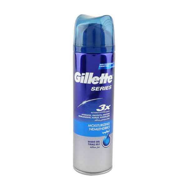 ژل اصلاح ژیلت مدل sensitive cool حجم 200 میلی لیتر ژل اصلاح ژیلت مدل sensitive cool حجم 200 میلی لیتر
