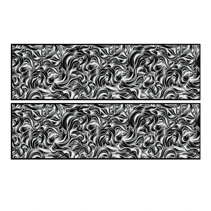 برچسب پارکابی خودرو فلوریزا طرح خطوط کد 006 بسته دو عددی