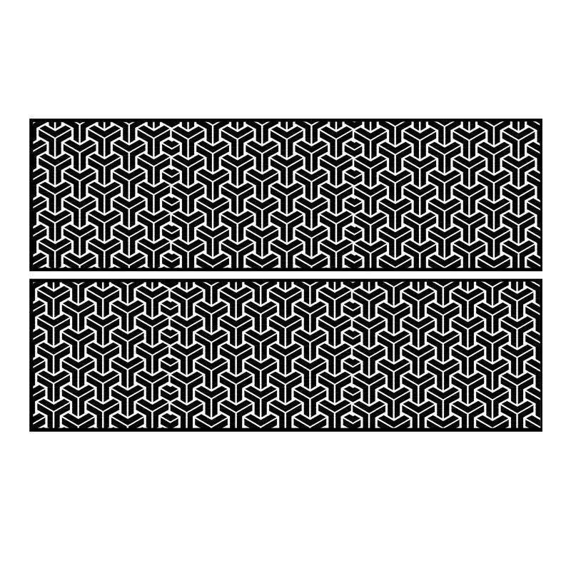 برچسب پارکابی خودرو فلوریزا طرح سه بعدی کد 010 بسته دو عددی