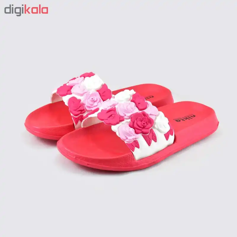 دمپایی زنانه نیکتا مدل K1-297-3gol-RD