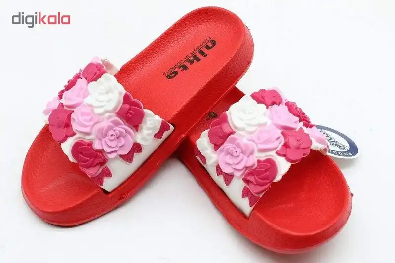 دمپایی زنانه نیکتا مدل K1-297-3gol-RD