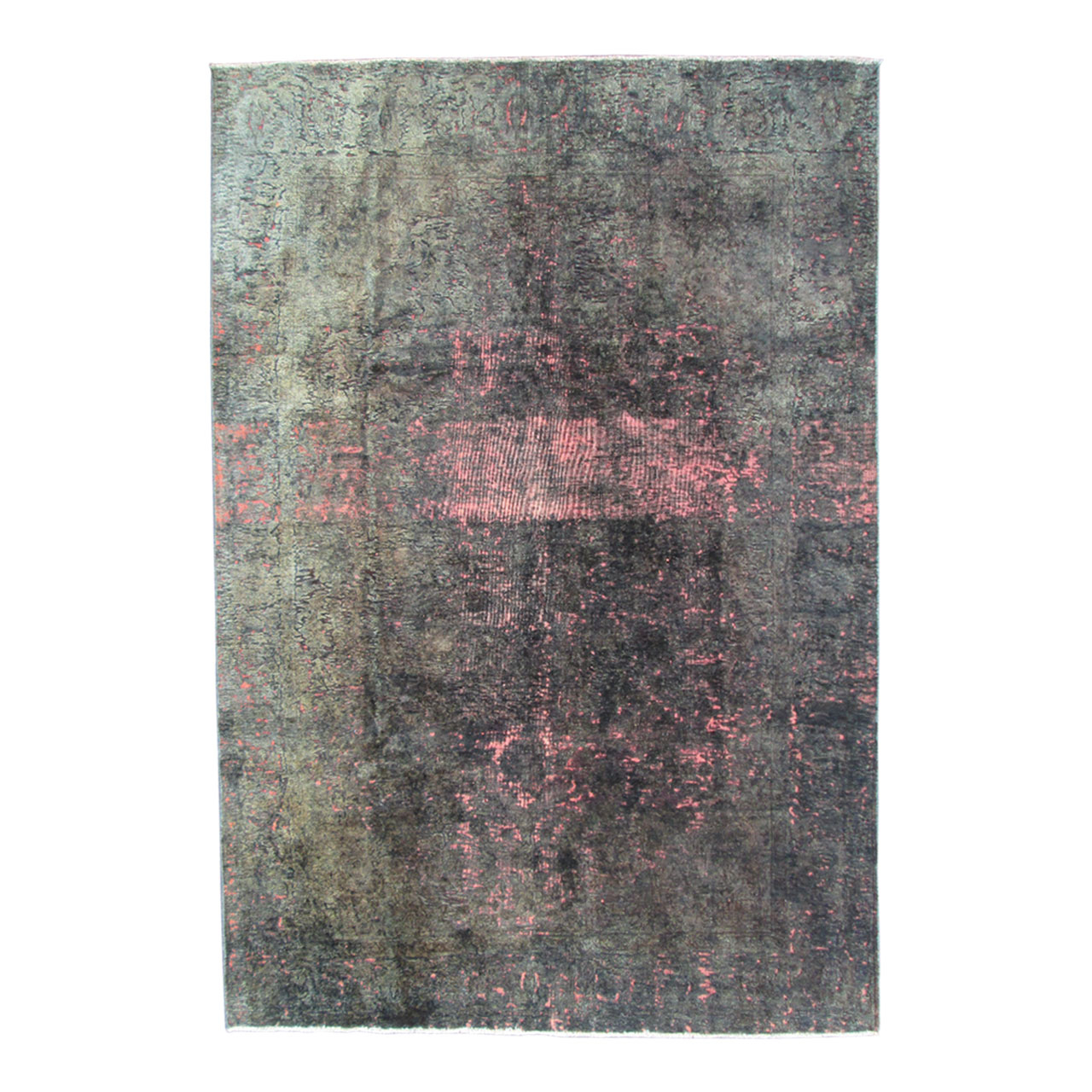 فرش دستبافت رنگ شده سه متری کد 9568