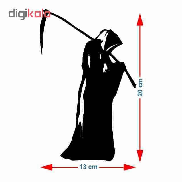 برچسب بدنه خودرو طرح فرشته مرگ کد 71