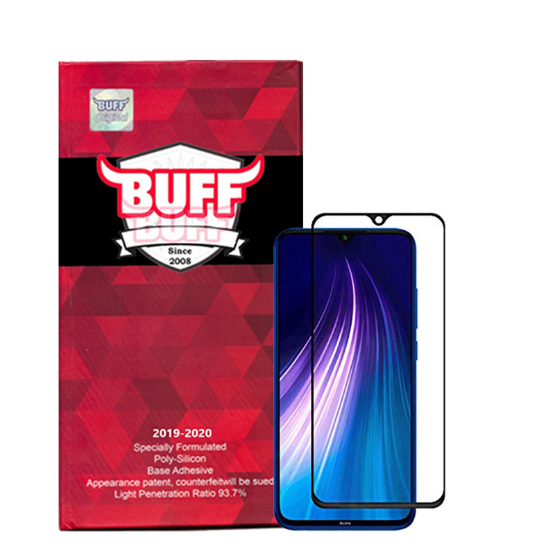 محافظ صفحه نمایش 5D بوف مدل F33 مناسب برای گوشی موبایل شیائومی Redmi note 8