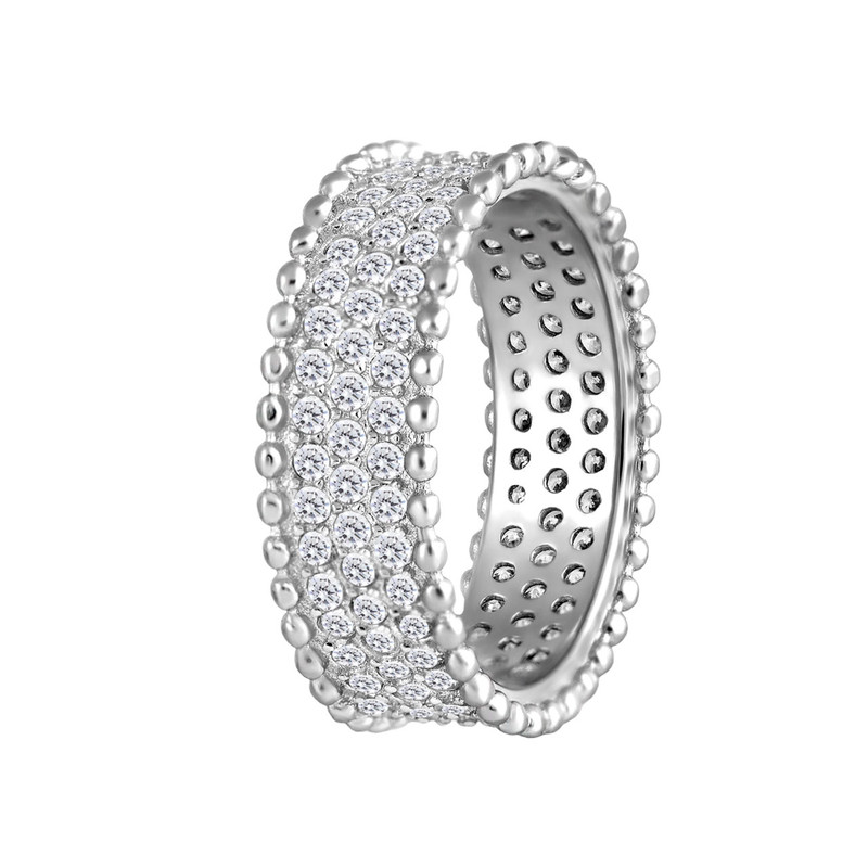 انگشتر نقره زنانه اقلیمه کد AN38-7 انگشتر نقره زنانه اقلیمه کد AN38-7