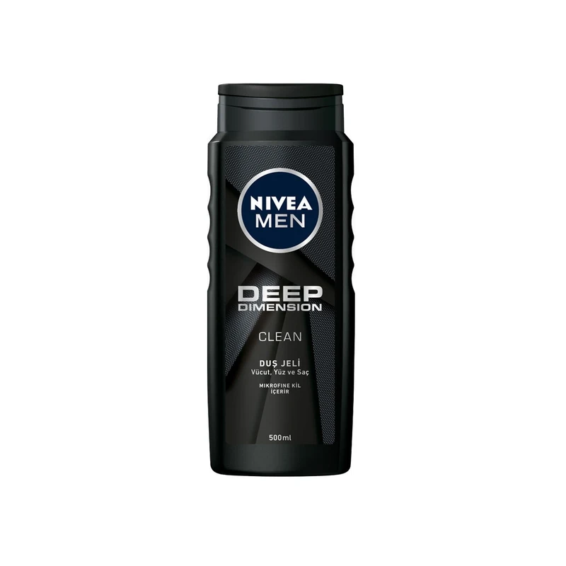 شامپو مو و بدن مردانه نیوآ مدل Deep حجم 500 میلی لیتر