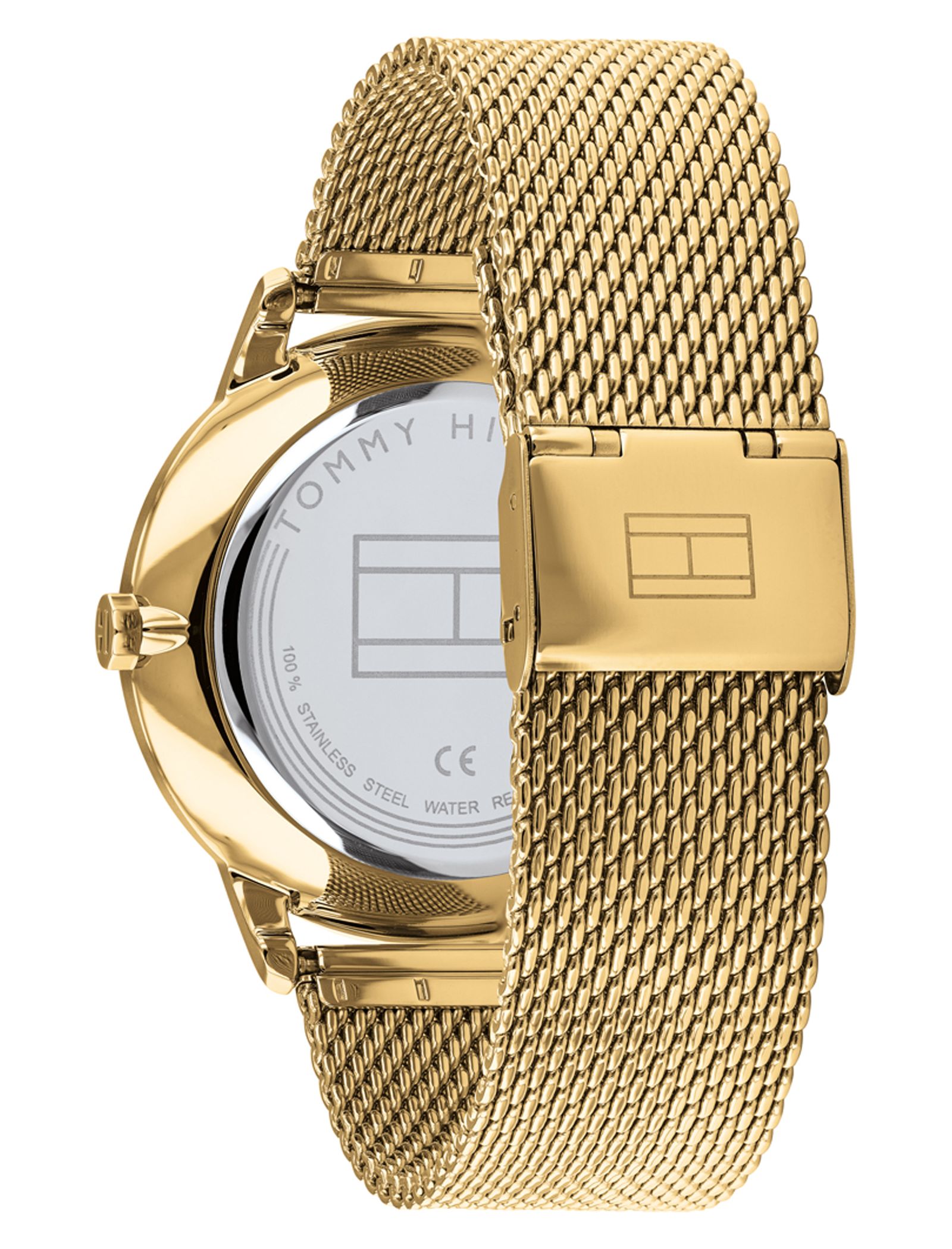 ساعت مچی عقربه ای مردانه تامی هیلفیگر مدل 1710386 - طلایی - 3
