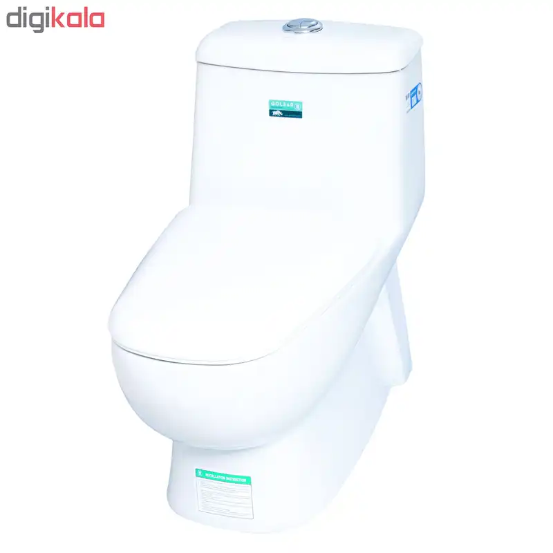 توالت فرنگی گلسار مدل PARMIS سیملس