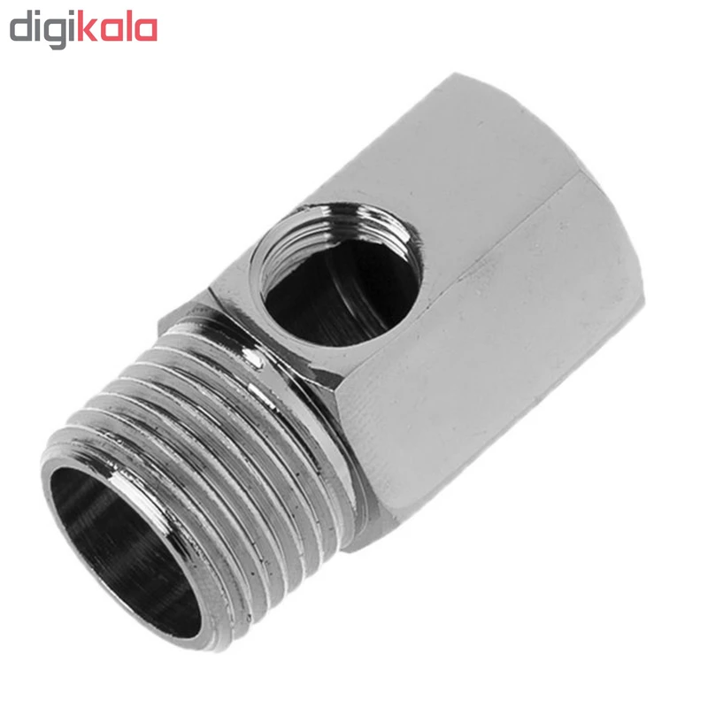 عکس شماره 3 : شیر ورودی تصفیه کننده آب خانگی مدل 001 به همراه سه راهی