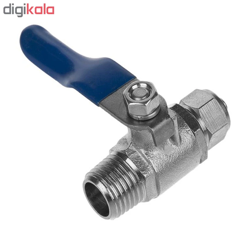 عکس شماره 4 : شیر ورودی تصفیه کننده آب خانگی مدل 001 به همراه سه راهی