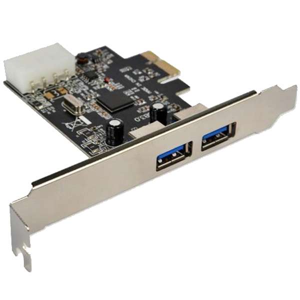 هاب USB 3.0 دو پورت PCI-E مدل PRO-20 هاب USB 3.0 دو پورت PCI-E مدل PRO-20
