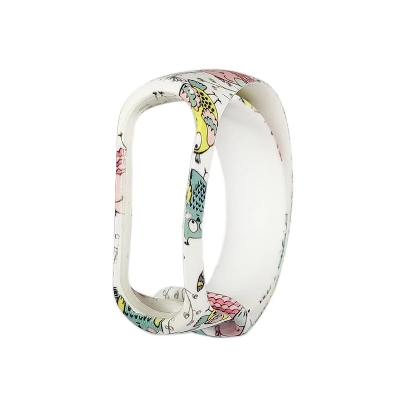 بند طرح owl کد 01 مناسب برای مچ بند هوشمند شیائومی Mi band 4