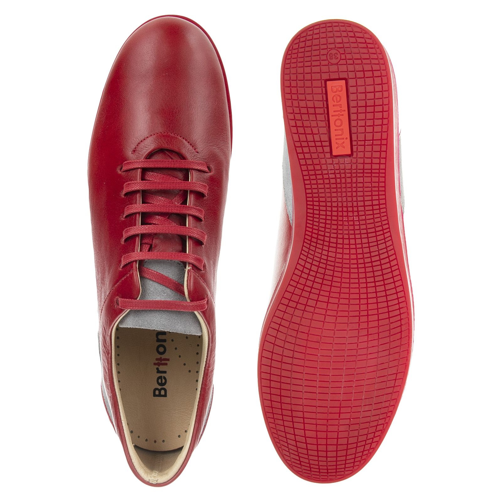 کفش روزمره زنانه برتونیکس مدل 960-24 - قرمز - 6