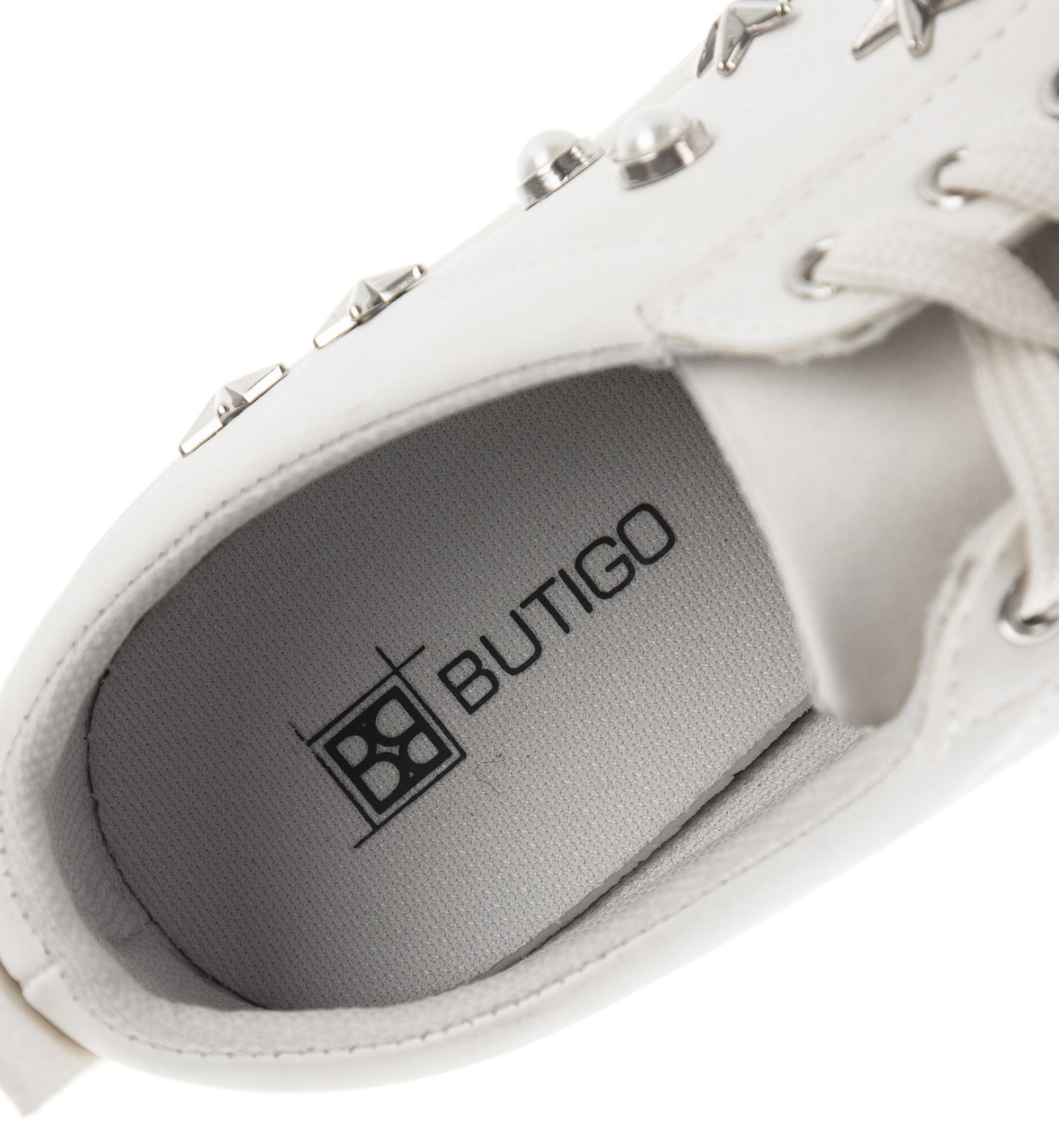 کفش روزمره زنانه بوتیگو مدل 100310726-124 - سفید - 8