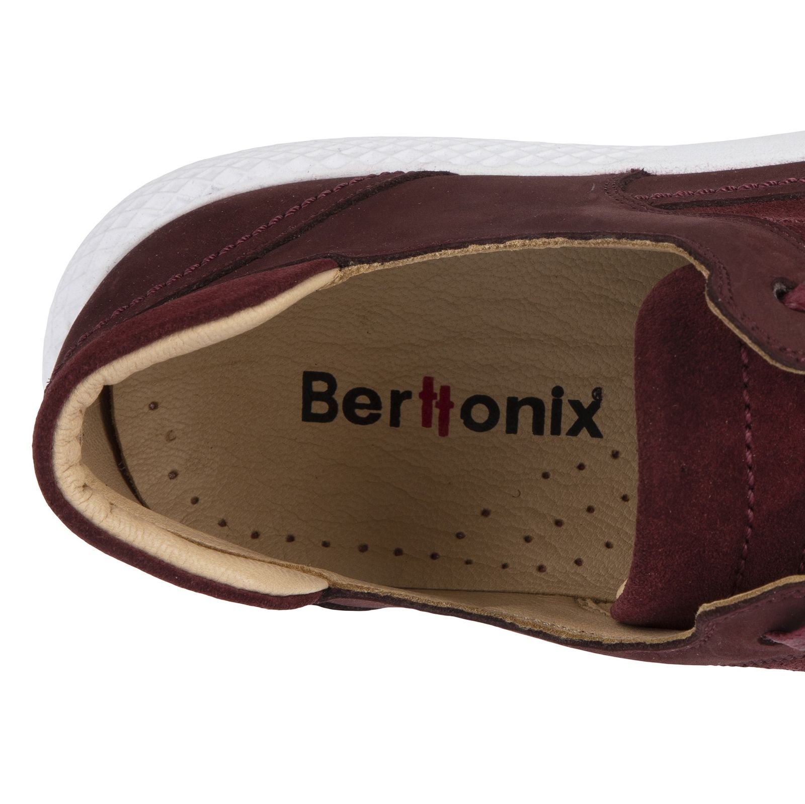 کفش روزمره زنانه برتونیکس مدل 800-13 - زرشکی - 8