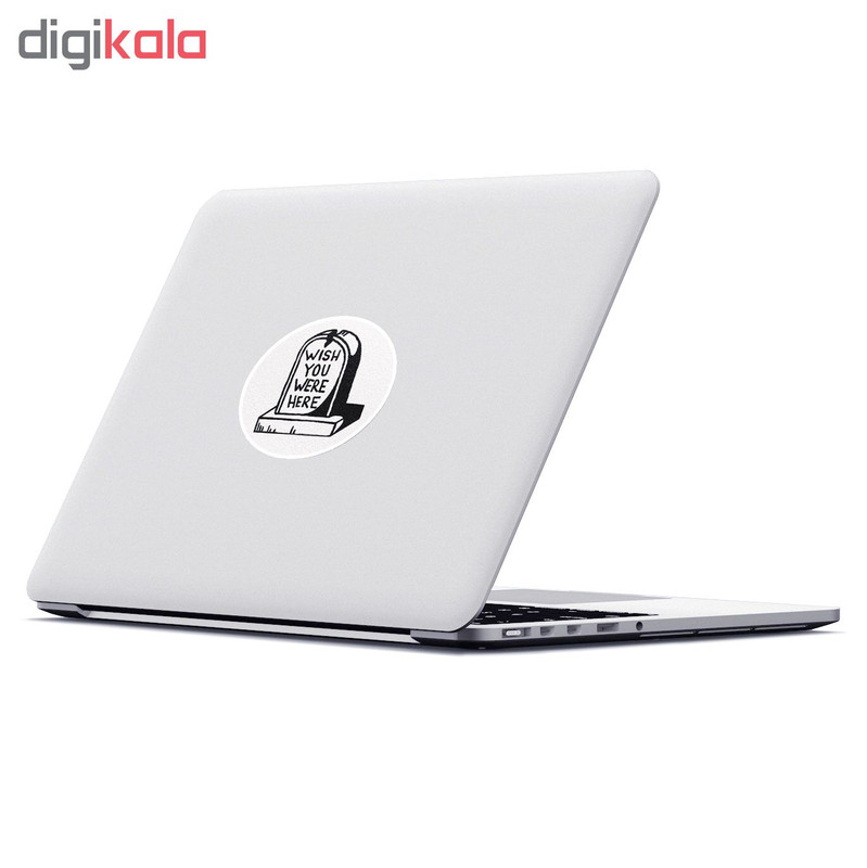 استیکر لپ تاپ ماسا دیزاین طرح قبر مدل STK729