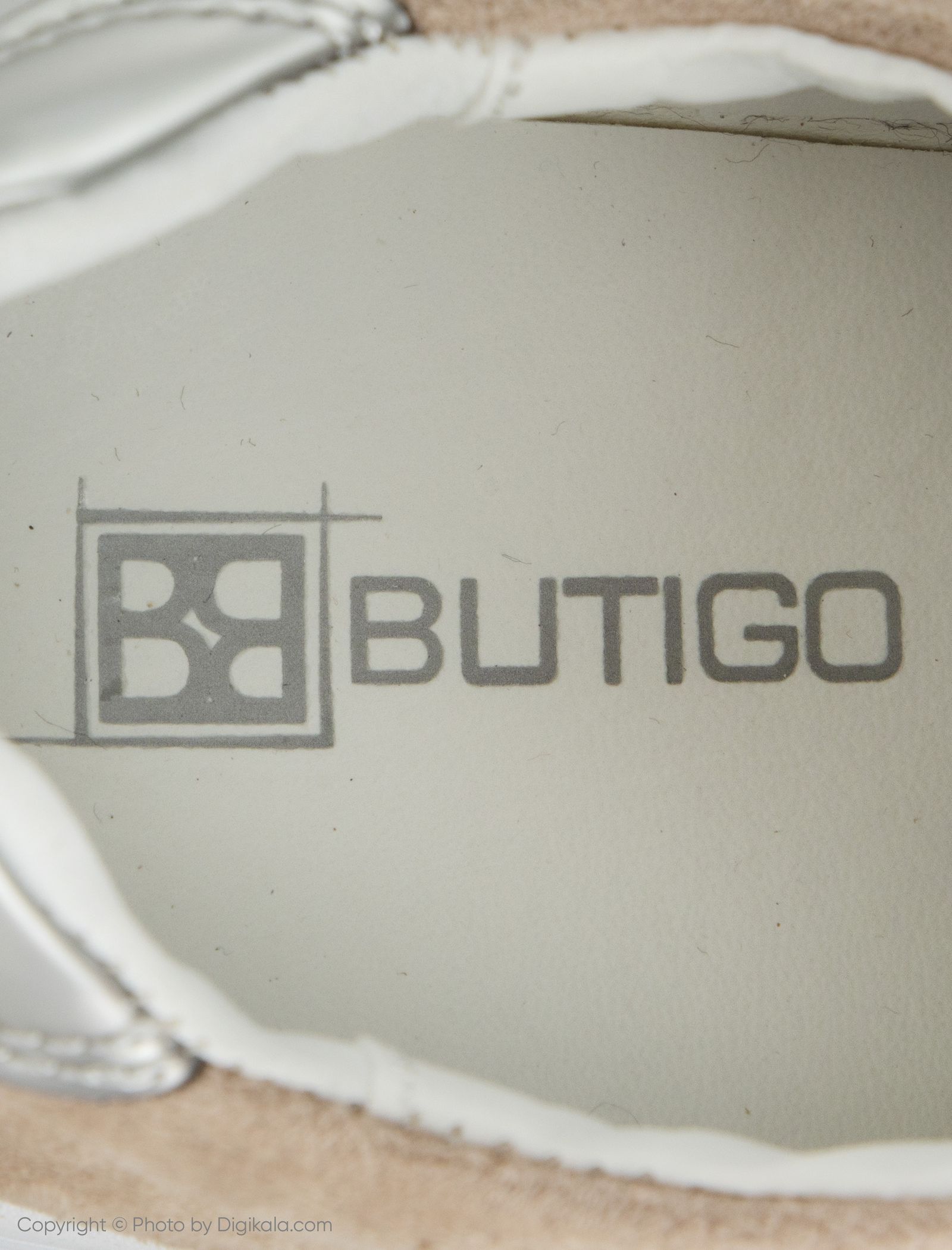 کفش روزمره زنانه بوتیگو مدل 100313950-100 - بژ - 8
