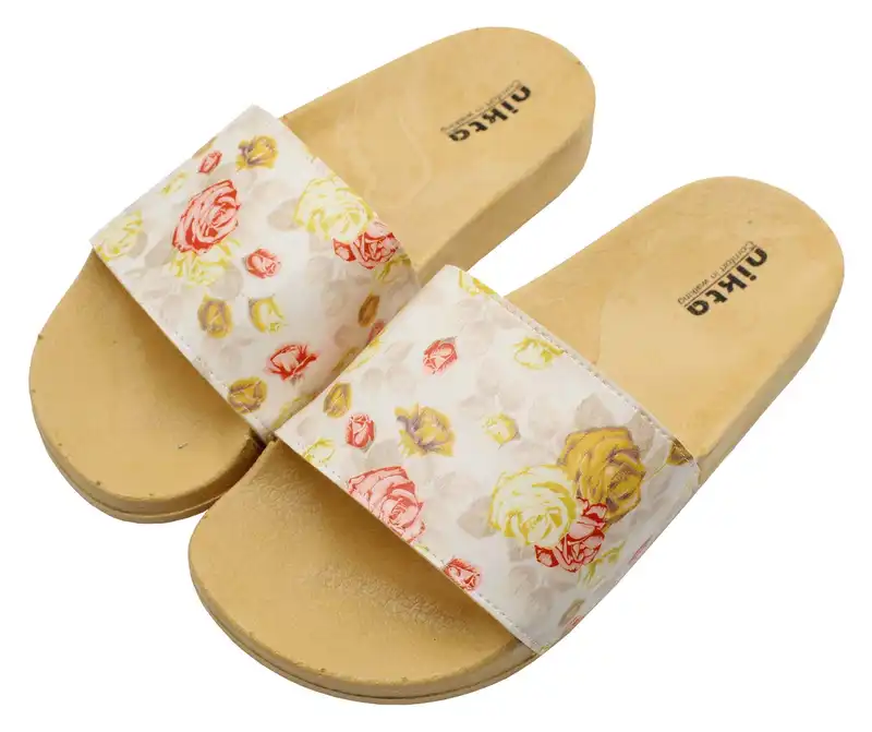 دمپایی زنانه نیکتا مدل K1-013-Roz-CR