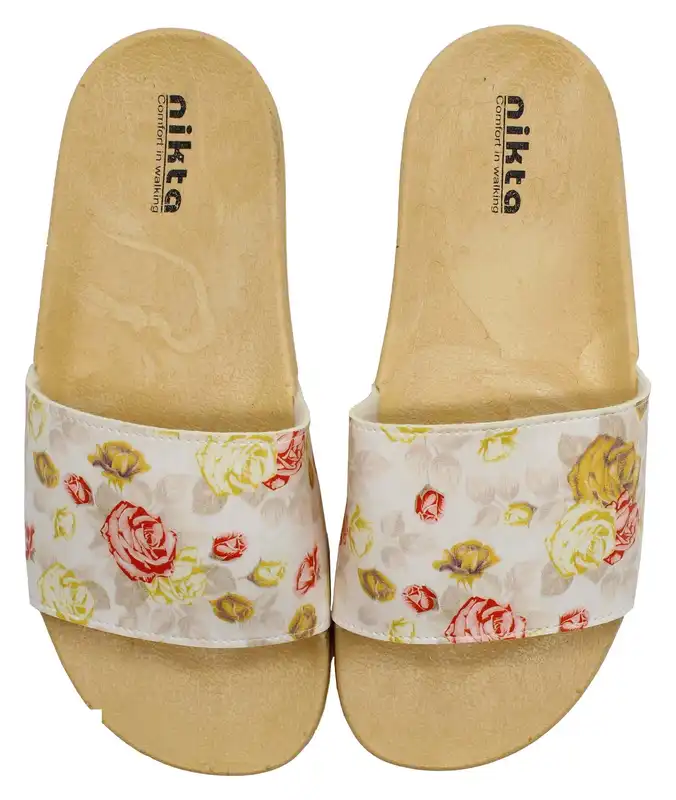 دمپایی زنانه نیکتا مدل K1-013-Roz-CR