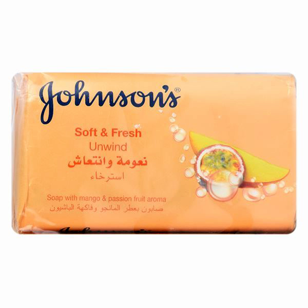 صابون جانسون مدل Unwind وزن 125 گرم