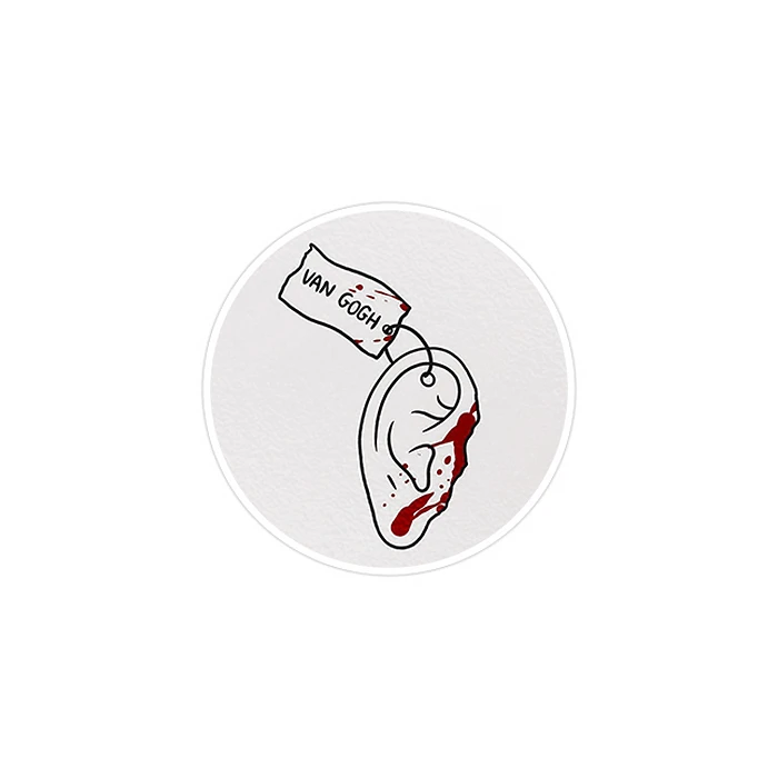 استیکر لپ تاپ ماسا دیزاین طرح گوش مدل STK730