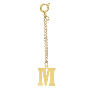 آویز ساعت طلا 18 عیار زنانه آمانژ طرح M کد 778D3169