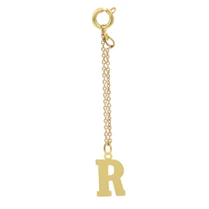 آویز ساعت طلا 18 عیار زنانه آمانژ طرح R کد 780D3171