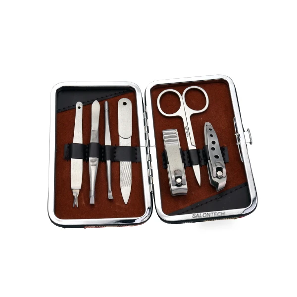 ست مانیکور سالن تک مدل smn2 بسته 7 عددی