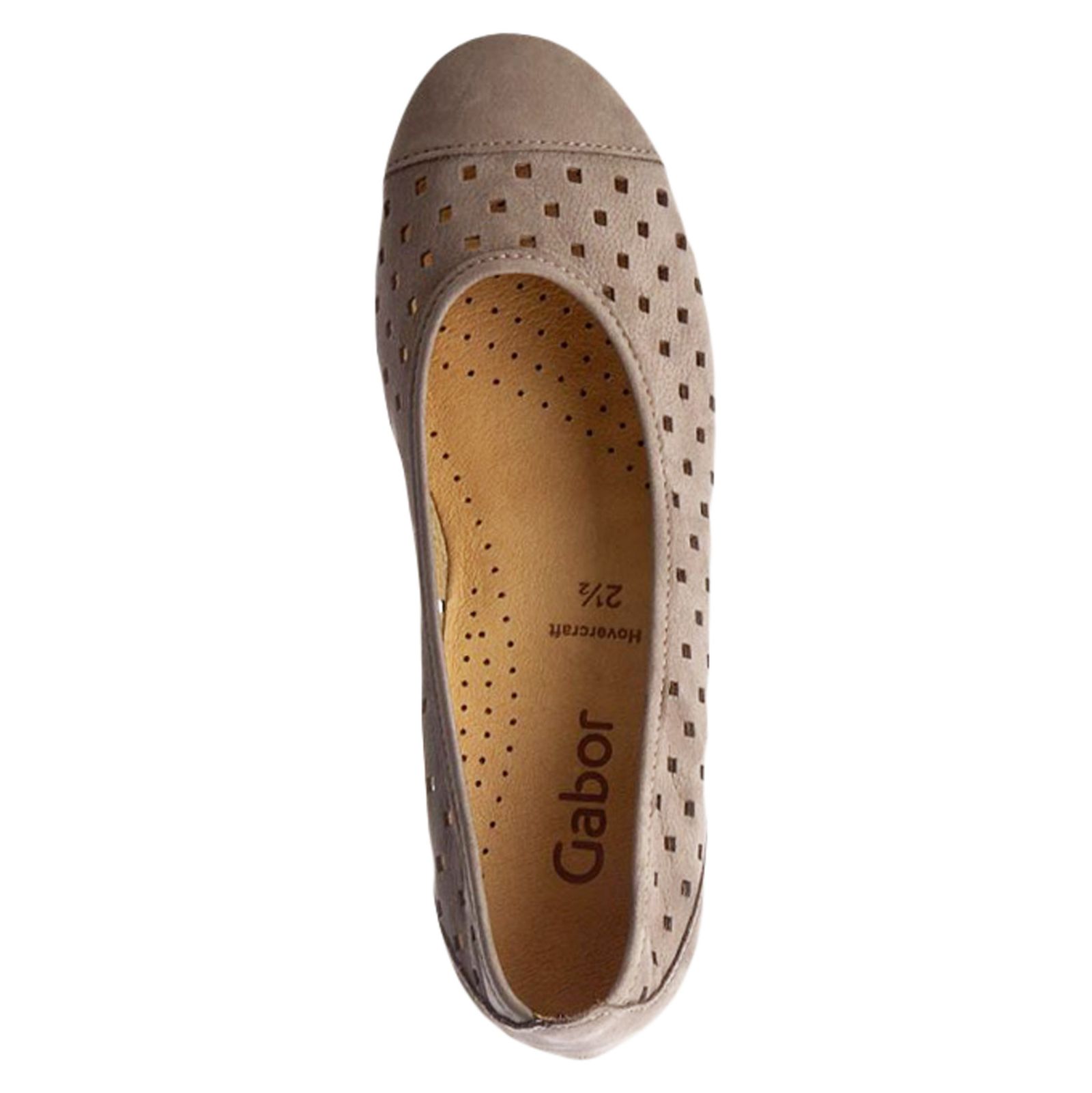 کفش زنانه گابور مدل 64.169.13 - قهوه ای روشن - 4