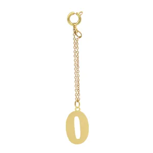 آویز ساعت طلا 18 عیار زنانه آمانژ طرح O کد 786D3177