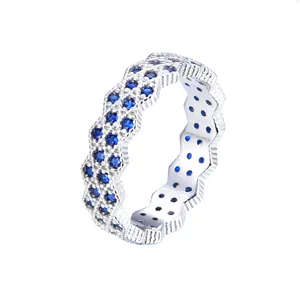 انگشتر نقره زنانه شهر جواهر کد SJ-VR006