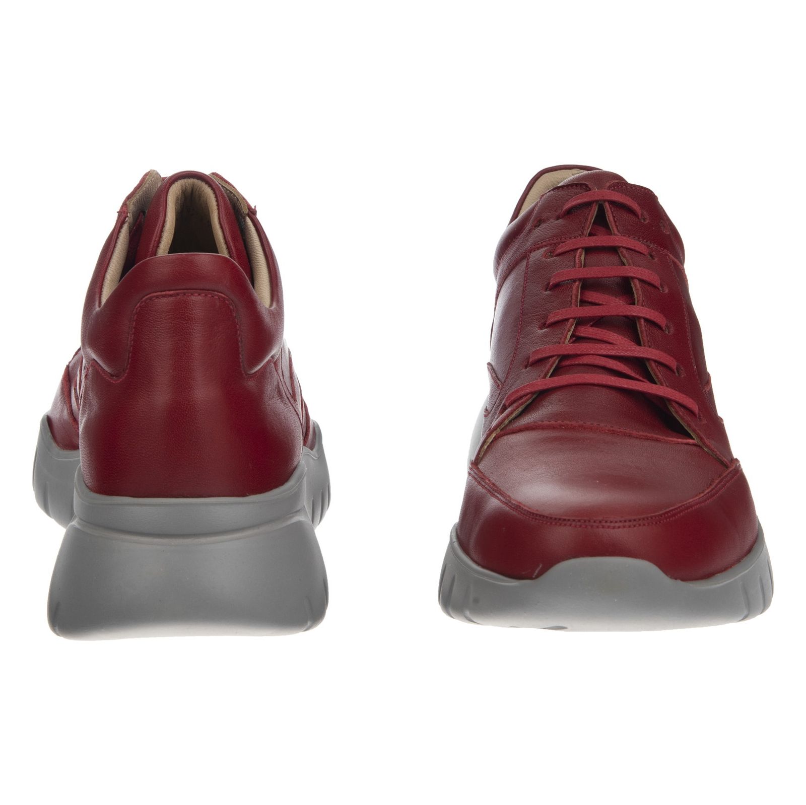 کفش روزمره زنانه برتونیکس مدل 939-24 - قرمز - 4