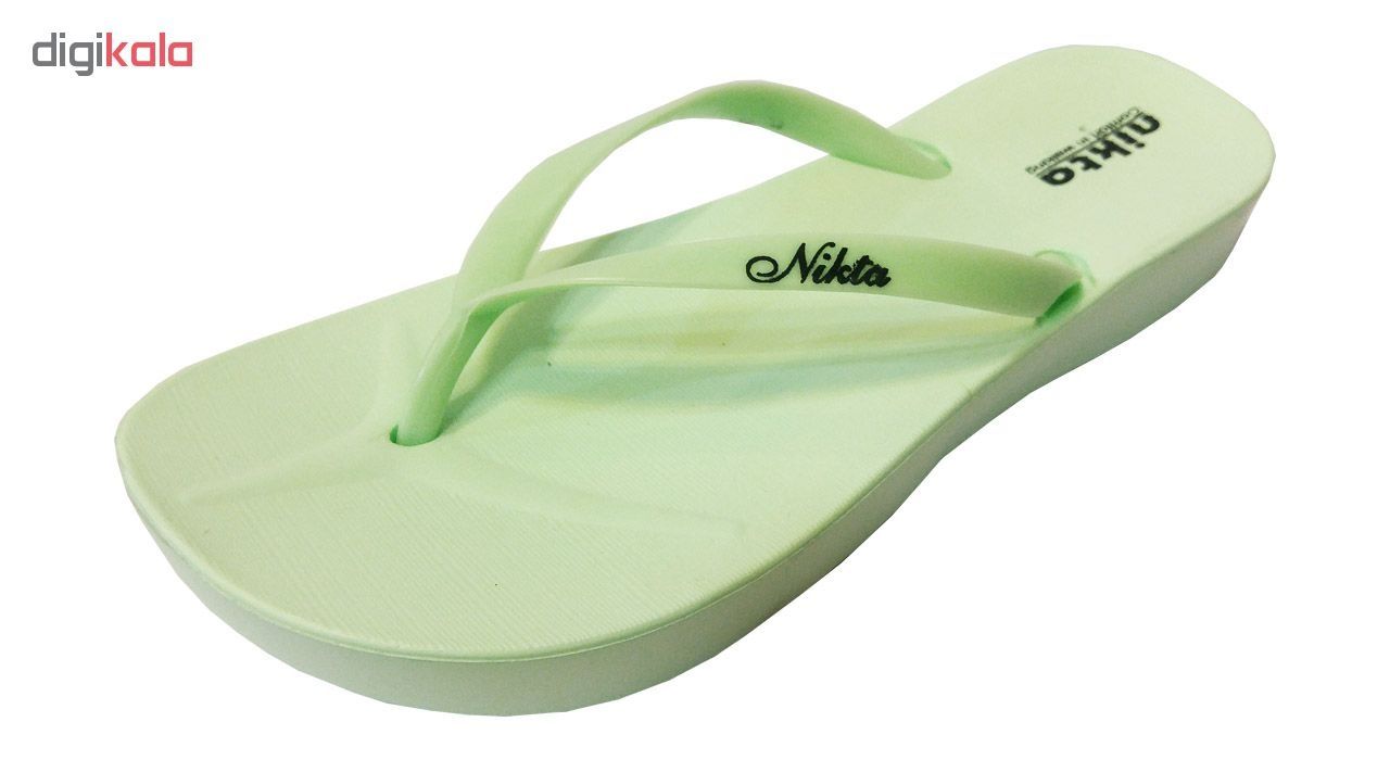 دمپایی لاانگشتی زنانه نیکتا مدل نیلوفر کد 002 - - 18
