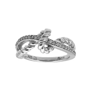 انگشتر نقره زنانه مدل FV-104