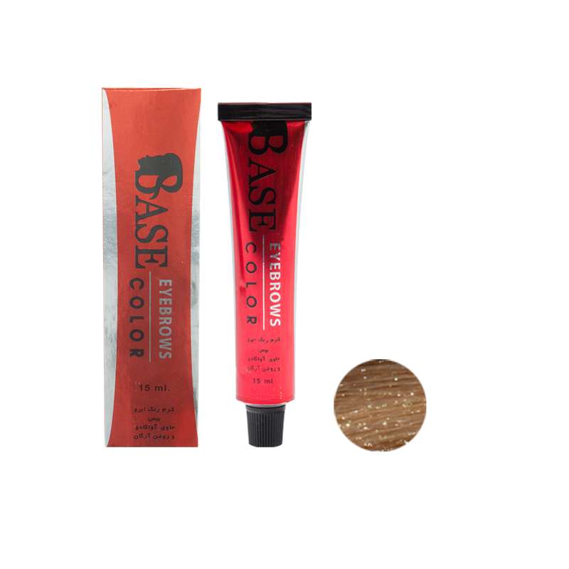 رنگ ابرو بیس کالر شماره 9 حجم 15 میلی لیتر رنگ شامپاینی