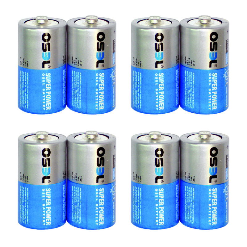 باتری  C اوسل مدل Super Power بسته 8 عددی