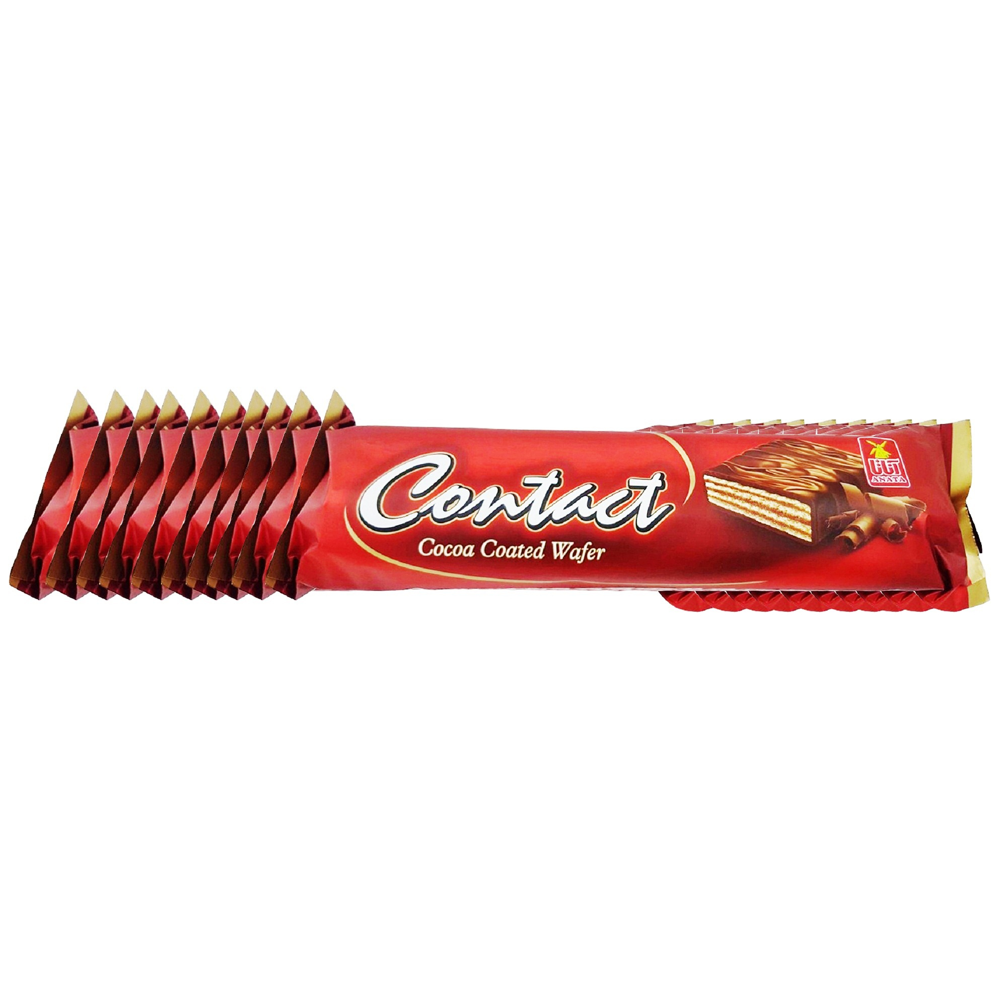 ویفر شکلاتی با روکش کاکائو آناتا مقدار 240 گرم بسته 10 عددی