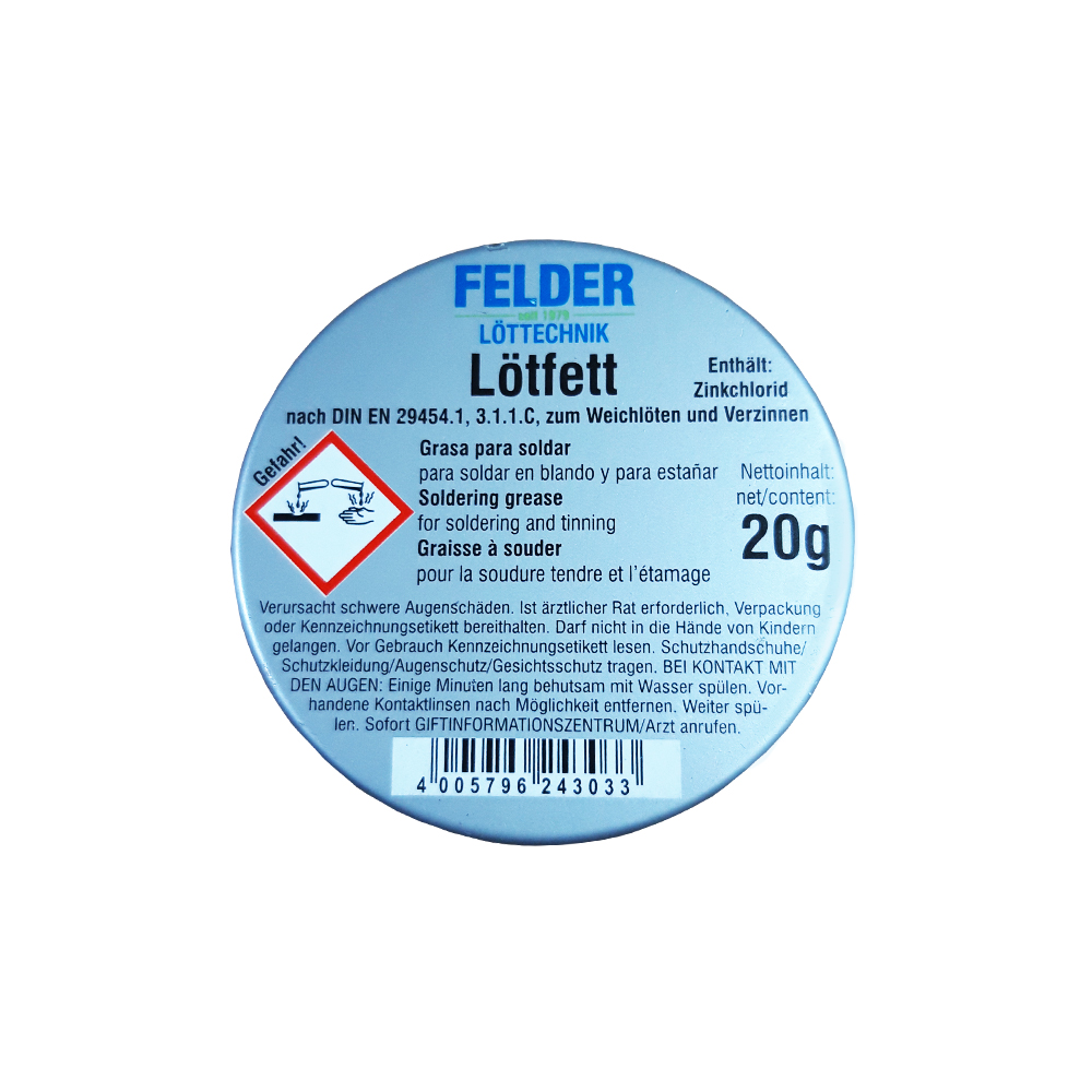 نقد و بررسی روغن لحیم لاتفت مدل FELDER وزن 20 گرم توسط خریداران